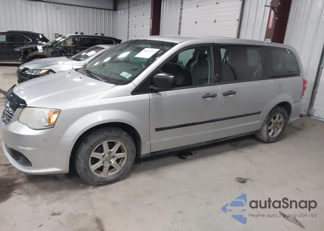 2012 Dodge Grand Caravan Se/Avp from USA, damaged, VIN 2C4RDGBG4CR330202
